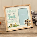Happiness starts with a pet photo frame