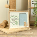 You left paw prints on our hearts photo frame