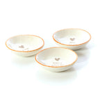 Rustic stoneware trinket dish with heart