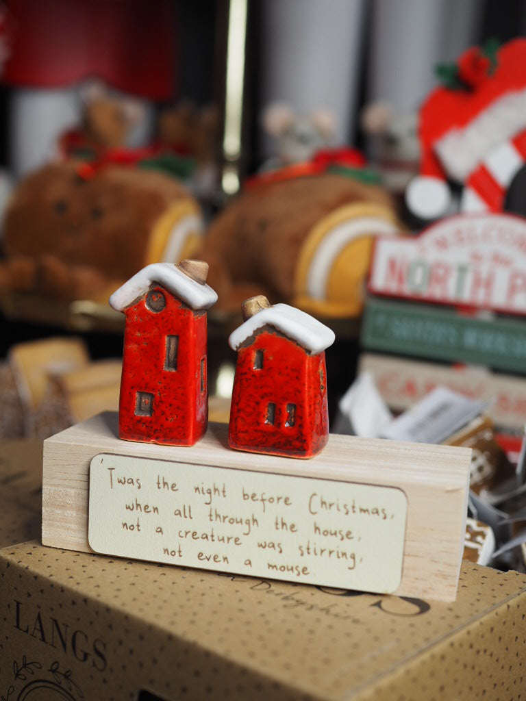 ‘The night before Christmas’ houses on block