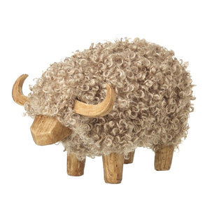 Light Brown Woolly Cow