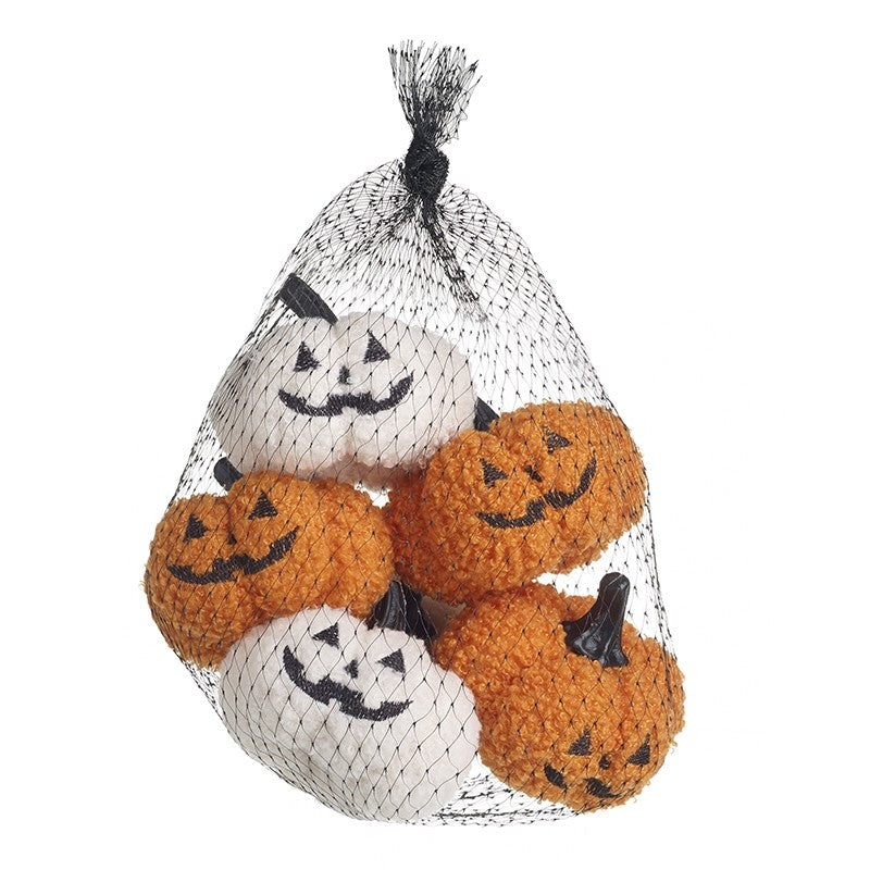 Bag of spooky pumpkins