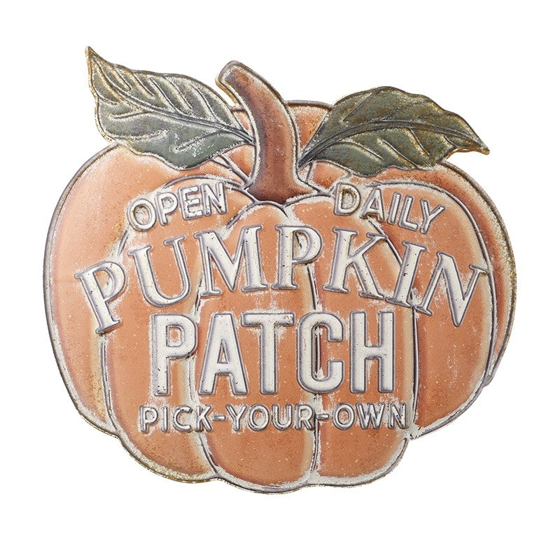 ‘Open daily’ pumpkin patch sign