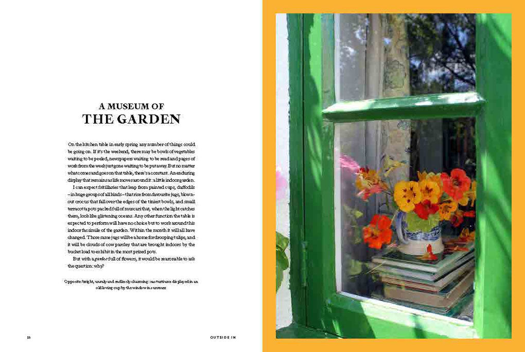 Outside In: A year of growing and Displaying (HB)