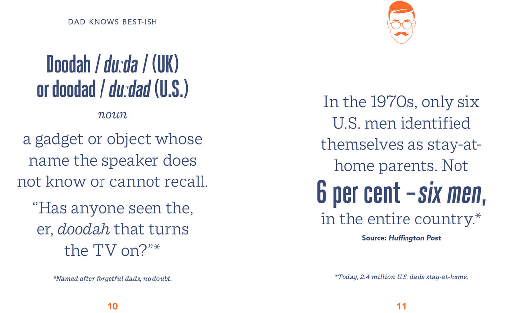 Little Book of Dad (Orange Hippo)