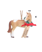 Festive horse/sheep/cow hanging dec