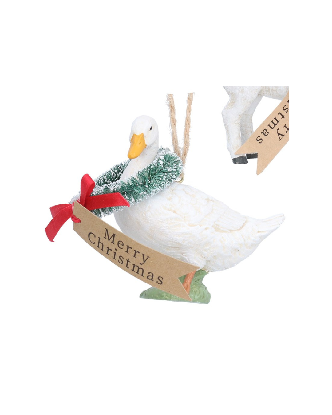 Festive goat/goose/pig hanging decs