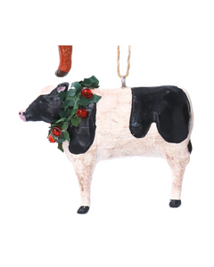 Dairy/highland cow hanging dec