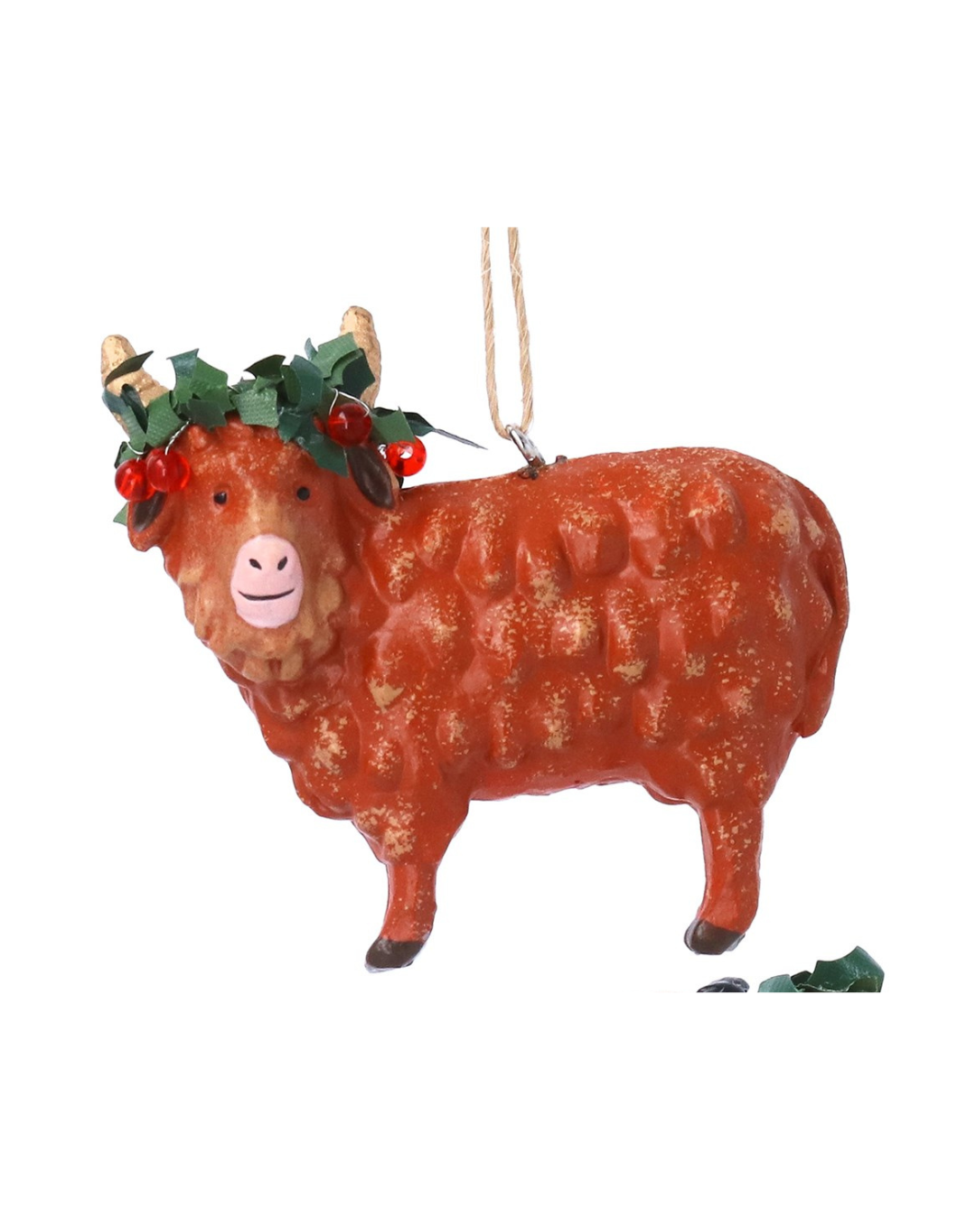 Dairy/highland cow hanging dec