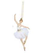 Cream & gold ballerina hanging decs