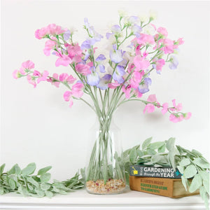 Sweet pea (lilac\white)