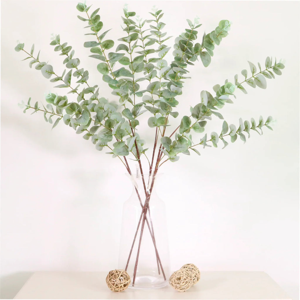 Printed eucalyptus spray (Natural green)