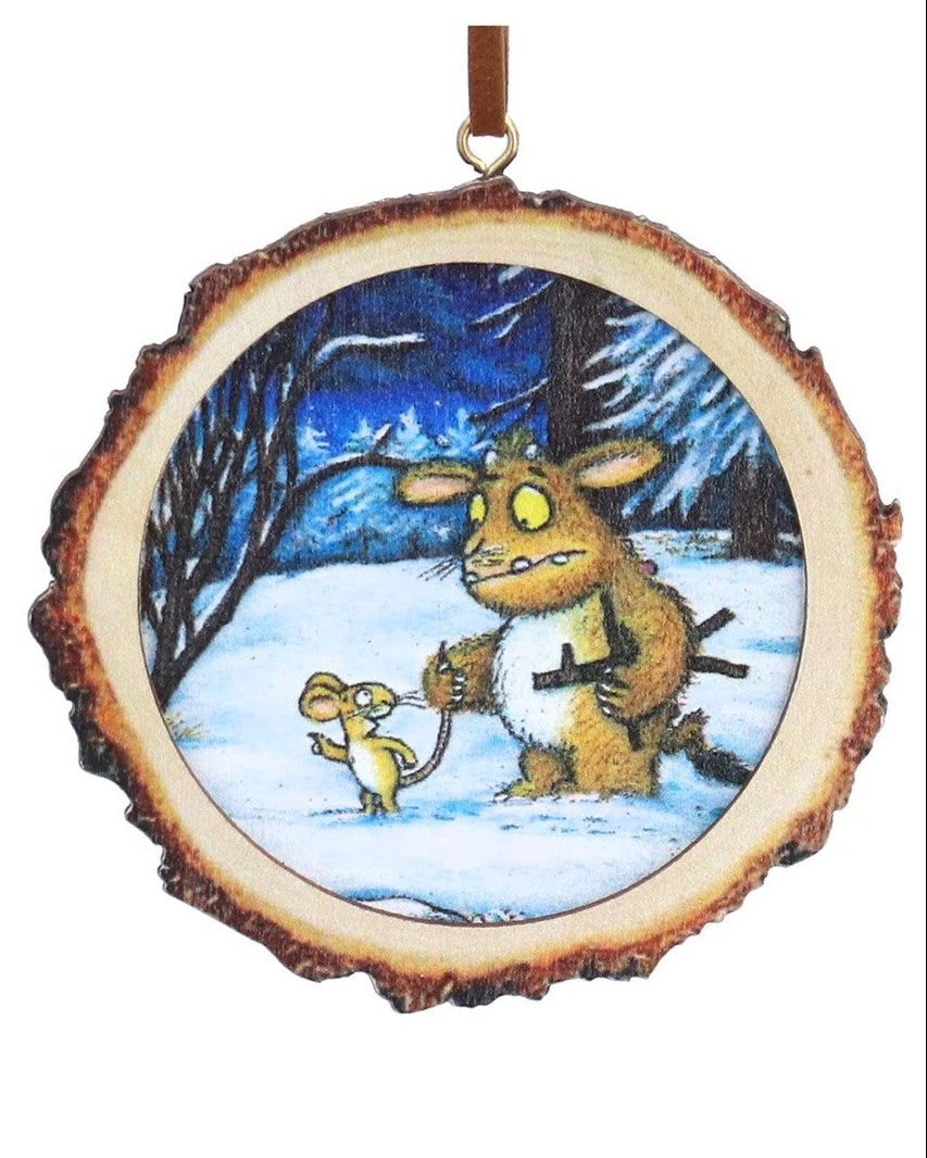 Gruffalo's Child printed wood log dec