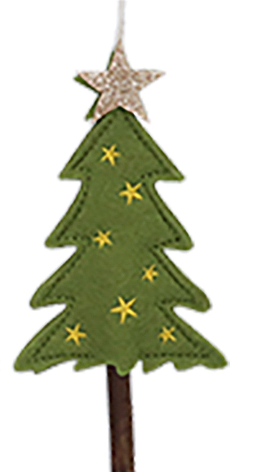 Felt Christmas tree hanging dec