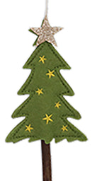 Felt Christmas tree hanging dec