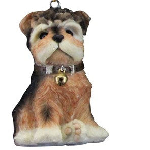 Canine friends hanging decorations