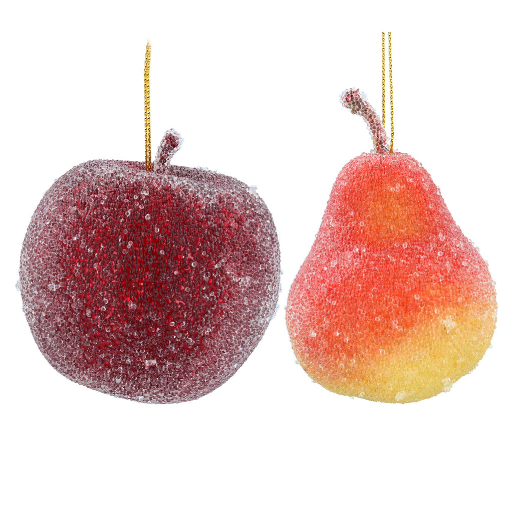 Frosted apple/pear dec