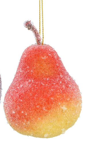 Frosted apple/pear dec