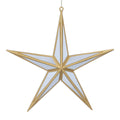 Gold/silver mirrored 5-point star
