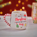 Jingle and joy ceramic Christmas movie mug