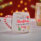 Jingle and joy ceramic Christmas movie mug