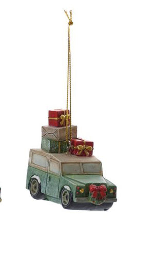 Festive landy hanging decs