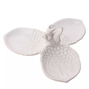 Country Living squirrel and acorn 3 tray plate