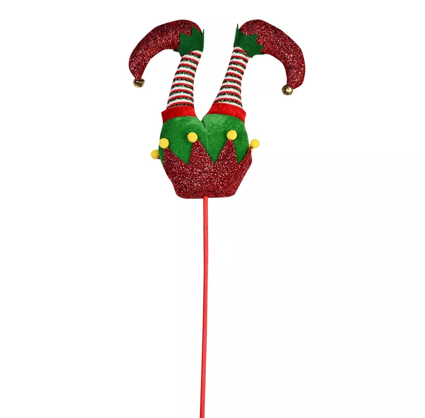 Santa & friends Christmas tree elf legs