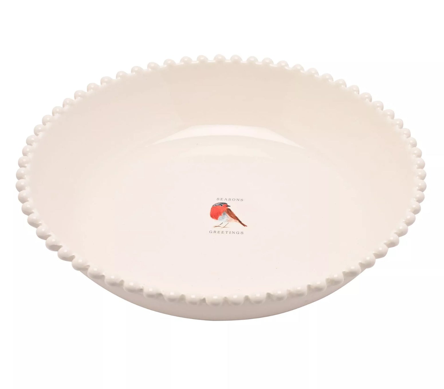 Robin serving bowl