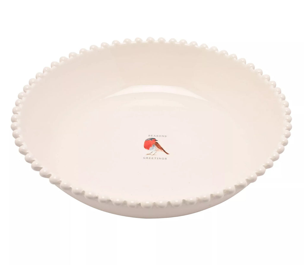 Robin serving bowl