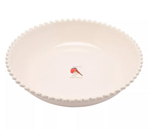 Robin serving bowl