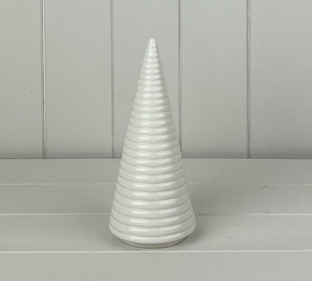 Glazed ceramic tree ornament (19.2cm)