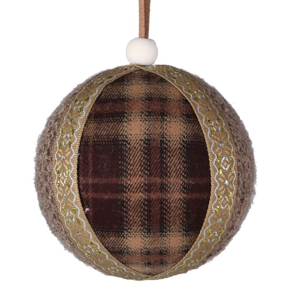 Highland plaid bauble