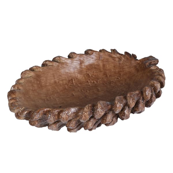 Pine cone deco bowl