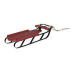 Rustic red sledge