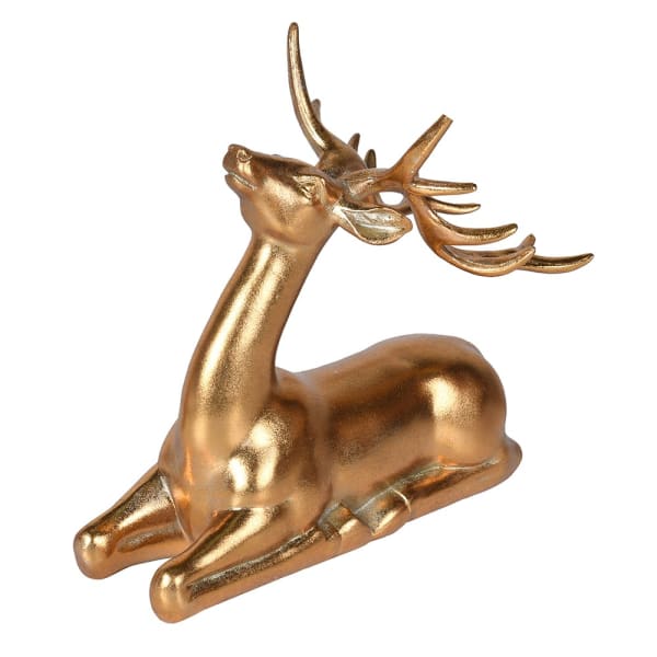 Gold majestic reindeer