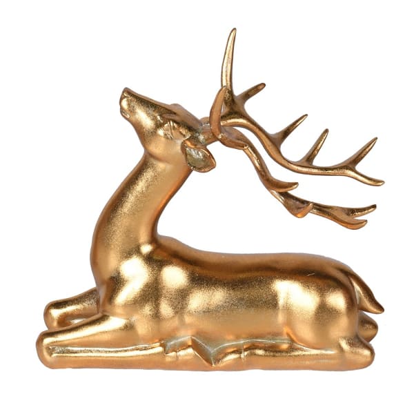 Gold majestic reindeer