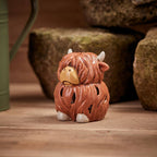 Dougal highland cow tealight holder