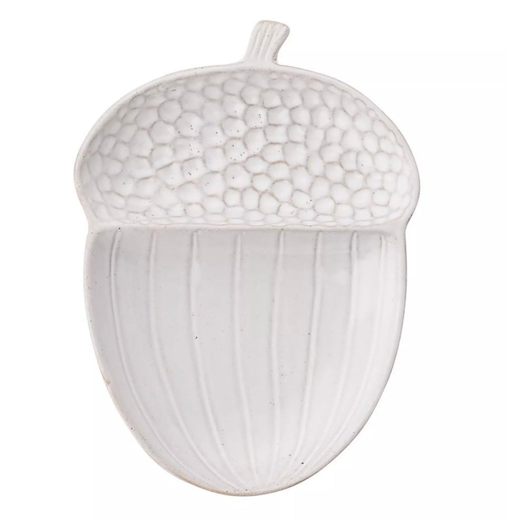 Acorn serving plate