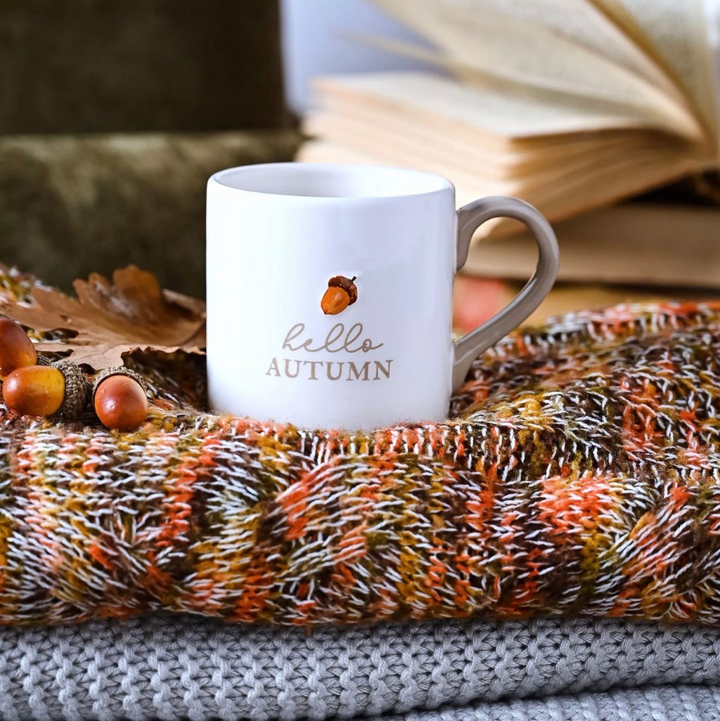 "Hello Autumn" mug