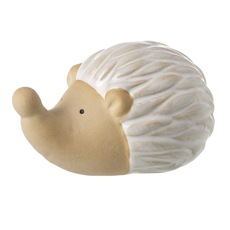 Ceramic hedgehog ornament