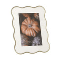 Cream with gold edge photo frame