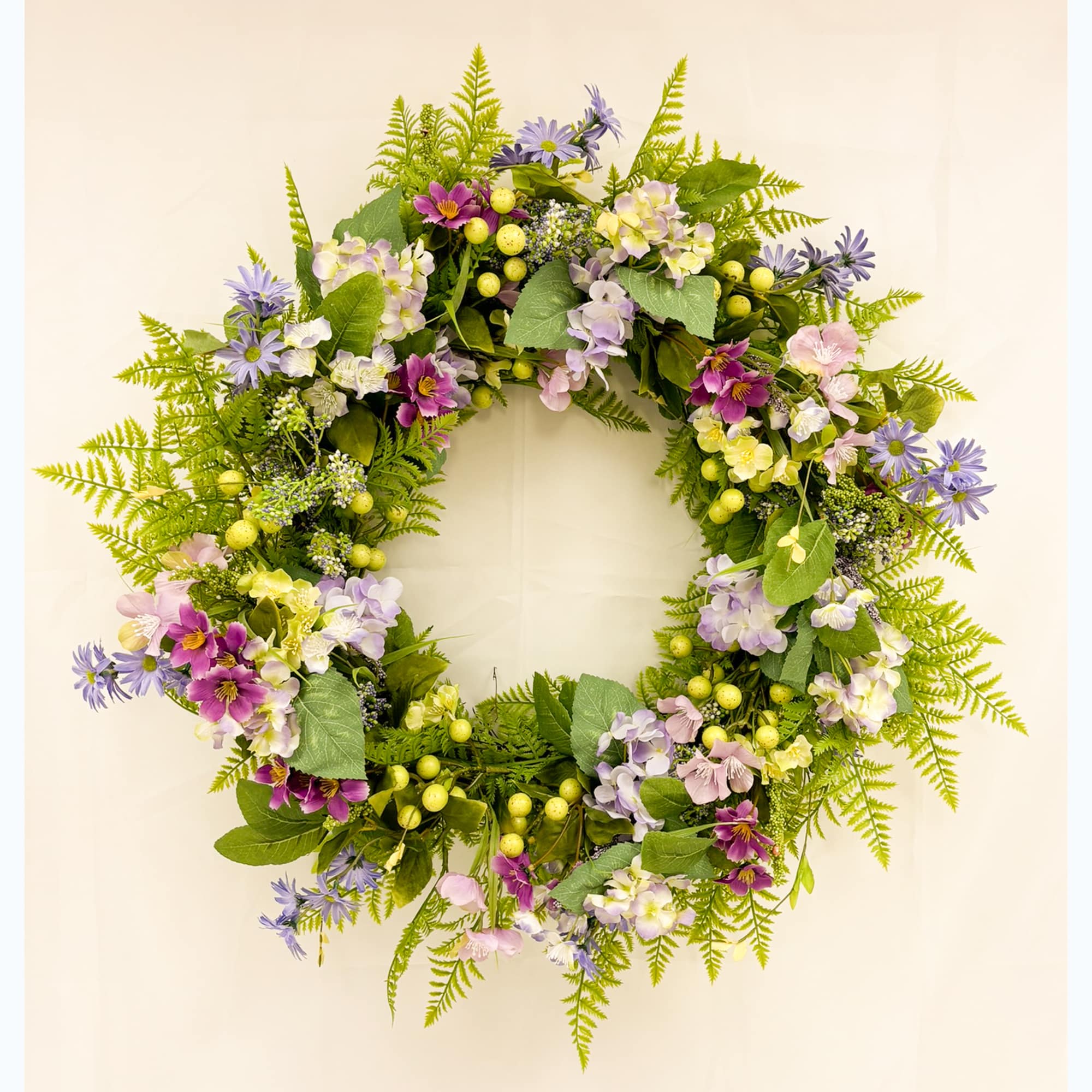 Lavender blossom wreath 80cm