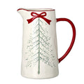 Cream jug with Christmas tree design