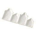 House shaped serving plate
