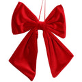 Red velvet Christmas bow