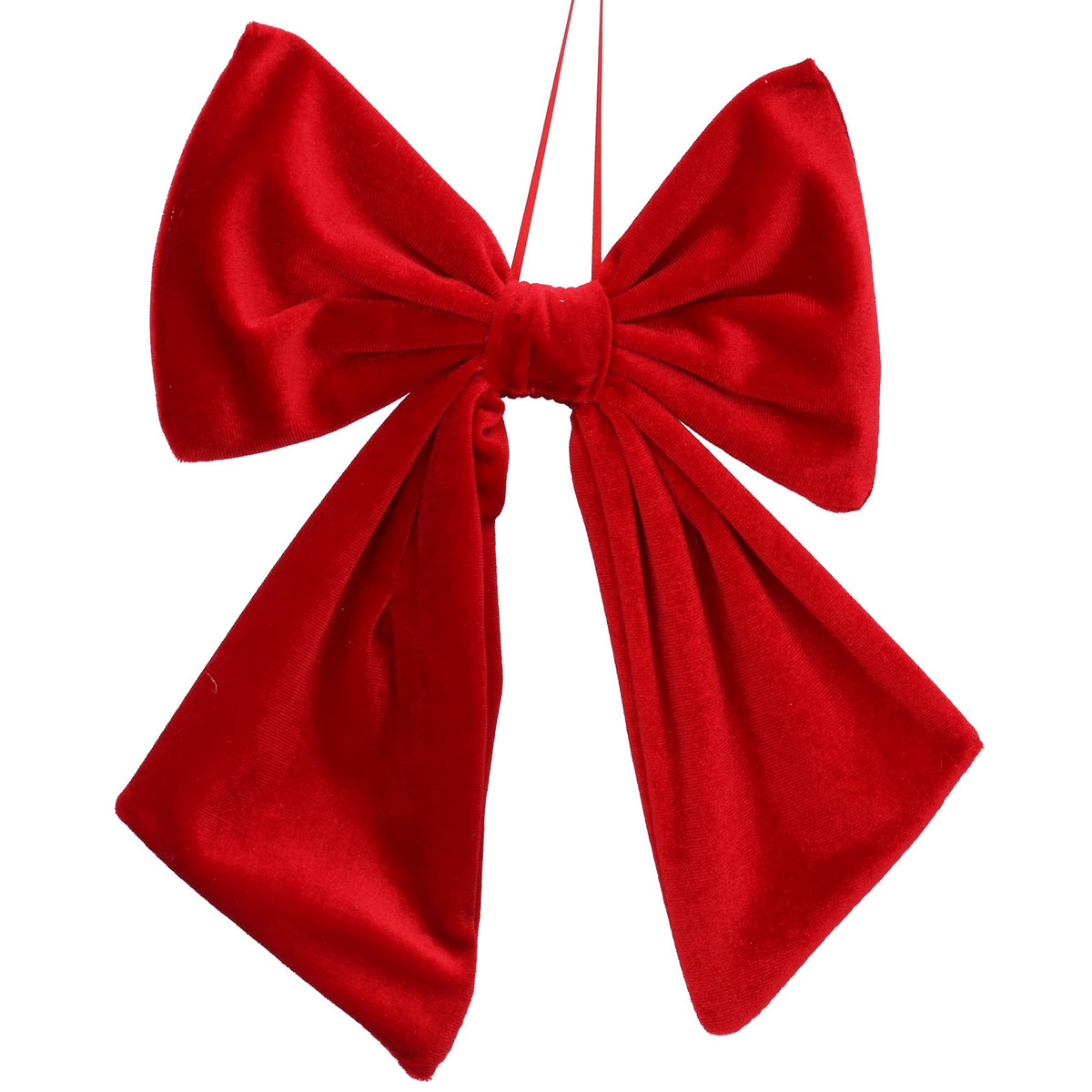 Red velvet Christmas bow