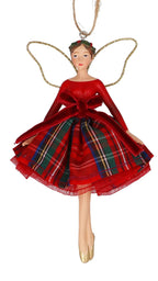 Tartan fairy hanging dec