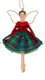 Tartan fairy hanging dec