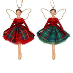 Tartan fairy hanging dec